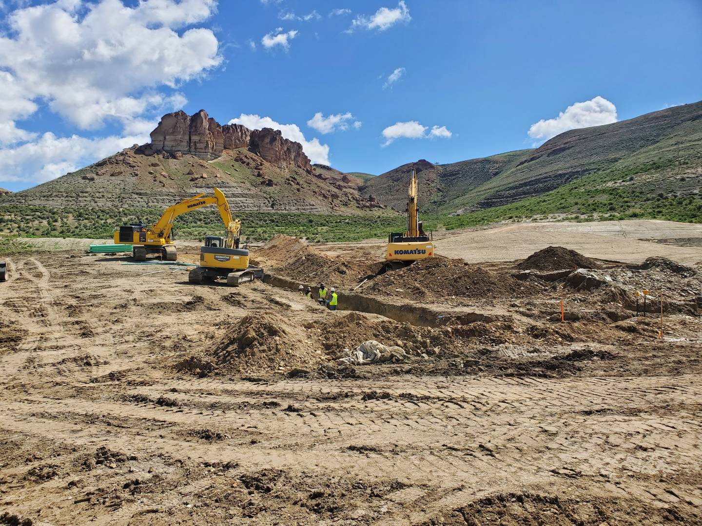 Excavation site