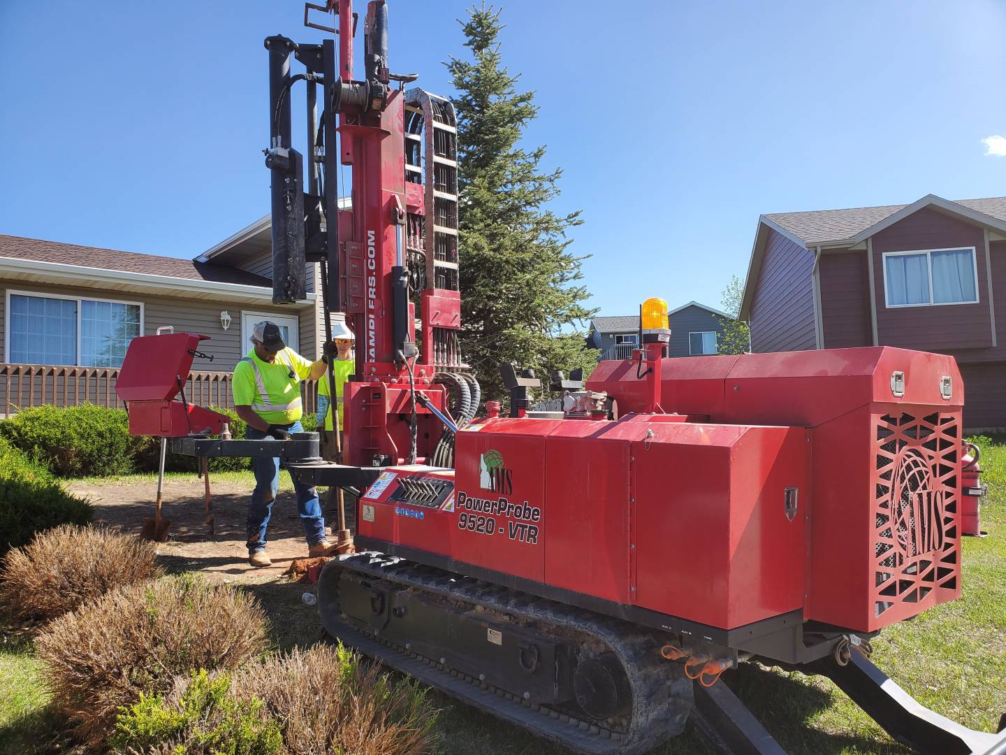 Western-EGI drill crew in action