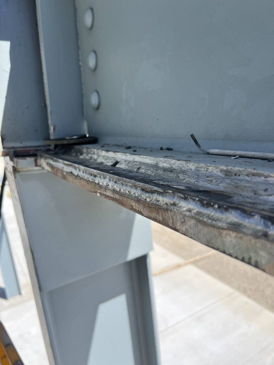Structural weld inspection